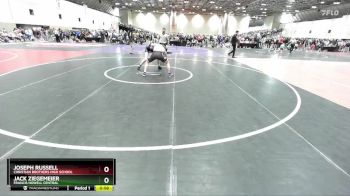 150A Champ. Round 1 - Jack Ziegemeier, Francis Howell Central vs Joseph Russell, Christian Brothers High School