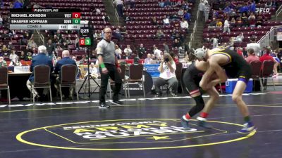 107 lbs Consi 5 - Michael Johnson, West Allegheny vs Shaefer Hoffman, Downingtown West