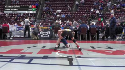 107 lbs Consi 5 - Maximus Quarry, Notre Dame - GP vs Quinn Bagnell, Council Rock South