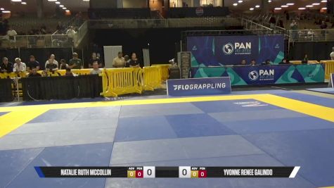 Yvonne Renee Galindo vs Natalie Ruth McCollin 2025 Pan Jiu Jitsu IBJJF Championship