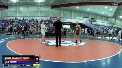 144 lbs Champ. Round 1 - Daniel Gonzalez-Cancel, MI vs Nino Protti, IL