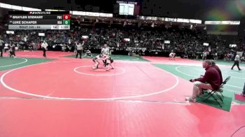 84 lbs Cons. Round 2 - Braylen Stewart, PWCA vs Luke Schaper, BOA1