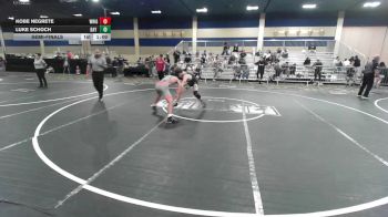126 lbs Semifinal - Kobe Negrete, Wright Wreslting Academy vs Luke Schoch, Bay Area Dragons WC