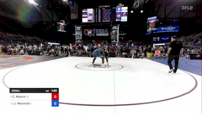 285 lbs Cons 8 #1 - Chandler Moore, OH vs Jeremy Marshall, IL