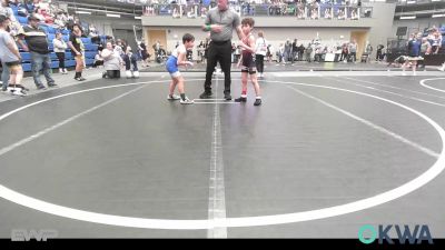 67-70 lbs Consi Of 4 - Paxton Blood, Watonga Youth Wrestling vs Axton Rangel, HBT Grapplers
