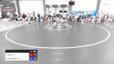 76 lbs Rr Rnd 2 - Chase M Davis, VA Hammers vs Jamison Hempstead, The Hunt Wrestling Club