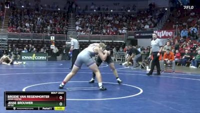 2A-215 lbs Cons. Round 2 - Brodie Van Regenmorter, Sioux Center vs Jesse Brouwer, AP-GC