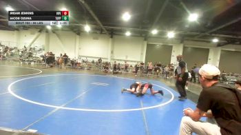 98 lbs Semifinal - Jream Jenkins, Viper Wrestling vs Jacob Ozuna, Toppenish BadBoy