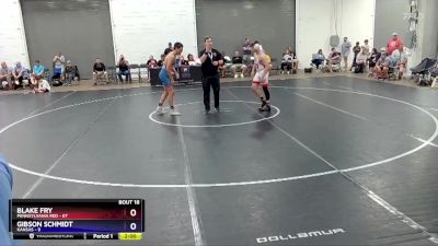 149 lbs 2nd Wrestleback (16 Team) - Blake Fry, Pennsylvania Red vs Gibson Schmidt, Kansas