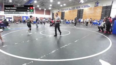 126 lbs Champ. Round 1 - Elias Flores, Northview vs Gavin Cortez, Pacifica (Oxnard)
