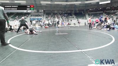 92 lbs Rr Rnd 3 - Connor Suskey, TTWC Blue vs Jaxsyn Gibson, Keystone Kids Wrestling Club