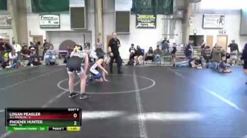 100 lbs Round 3 (8 Team) - Phoenix Hunter, POWA vs Logan Peagler, All American