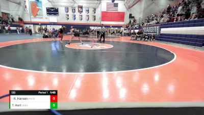 135 lbs Cons. Round 4 - Raegen Hansen, Macomb vs Tauhnisjha Hart, Urbana (H.S.)