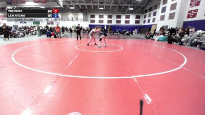 138 lbs Cons. Round 4 - Lexi Ritchie, Lindsey Wilson vs Zoe Fries, Missouri Baptist University