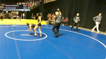 5A 105 lbs Champ. Round 1 - Payton Major, Argyle vs Nicole Soldevilla, Borger