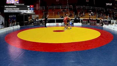 76kg Semifinal - Nyla Burgess, Team Impact Wrestling Club vs Brianna Fraser, Brock WC