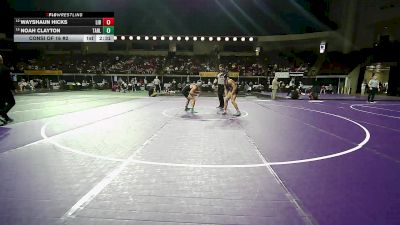 125 lbs Consi Of 16 #2 - Wayshaun Hicks, Liberty vs Noah Clayton, Tarleton State