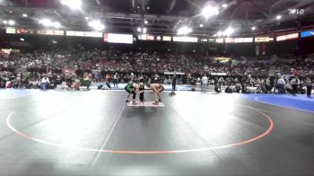 5A 144 lbs Quarterfinal - Luke Johnson, Columbia vs Ty Adams, Blackfoot