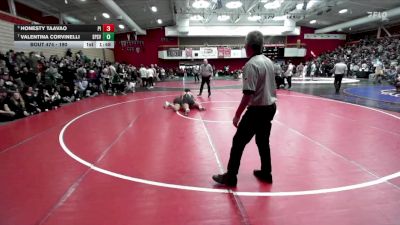 190 lbs Semifinal - Honesty Taavao, Pittsburg Senior vs Valentina Corvinelli, St Patrick - St Vincent