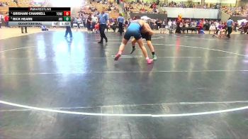 160 lbs Quarterfinal - Rick Hearn, Bad Wolf MMA vs Grisham Channell, Nolensville Wrestling Club