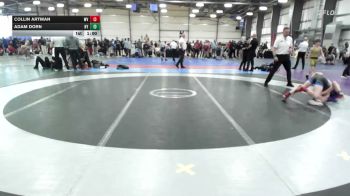 100 lbs 7th Place - Collin Artman, WV vs Adam Dorn, NY