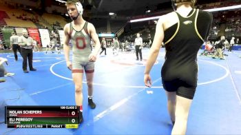 138 Class 2 lbs Cons. Round 2 - Nolan Schepers, Osage vs Eli Peregoy, Sullivan