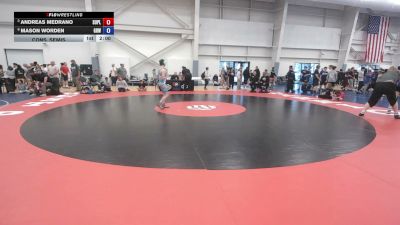 105 lbs Cons. Semis - Andreas Medrano, Suples vs Mason Worden, Gold Rush Wrestling