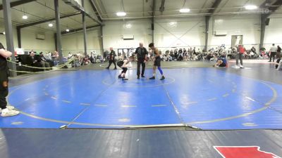 120 lbs Semifinal - Luke Downey, Morris Fitness Wrestling Club - (B) vs Isaiah McSwain, Legacy Wrestling