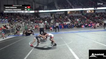55 lbs Semifinal - Uriah Guebara, Maize vs Maverick Fernandez, DC Wrestling Acad