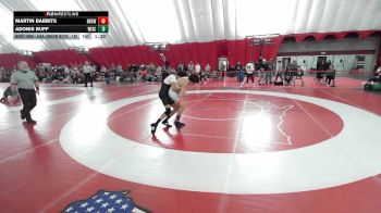 USA Junior Boys - 138 lbs Champ. Round 1 - Adonis Ruff, Wisconsin vs Martin Babbits, Neenah High School Wrestling