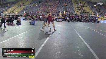 157 lbs Finals (2 Team) - Ty Koedam, Coe vs Alexander McPhee, Concordia-Moorhead