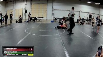 76 lbs Round 1 (4 Team) - Steven Barker, Full Circle vs Liam Merithew, Brawler Elite