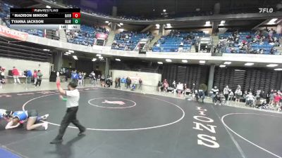145 lbs Cons. Round 5 - Madison Minson, Unattached vs Tyanna Jackson, Unattached