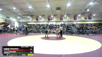 190 lbs Champ. Round 1 - Isaiah Romero, Centennial vs Aaron Tomacruz, Citrus Hill