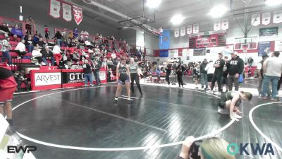 102 lbs Rr Rnd 2 - Paisley Heflin, Northeast Take Down Club vs Gracie Majors, Grove Takedown Club