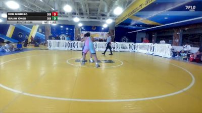 285 lbs Champ. Round 1 - Dom Minnillo, Land O Lakes vs Isaiah Jones, Winter Springs High School
