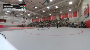 138 lbs Cons. Round 1 - Braylon Lujan, Olathe vs Richard Gutierrez, Piedra Vista