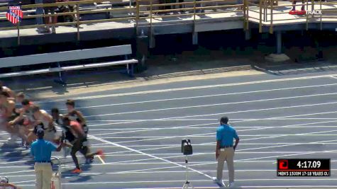 Boys' 1500m, Finals 4 - Age 17-18
