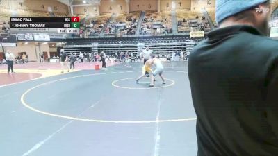 157 lbs Champ. Round 1 - Isaac Fall, Barton CC vs Johnny Thomas, Fort Hays State