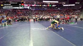 1A-150 lbs Champ. Round 1 - Dillon Moe, Ogden vs Sam Raymond, St. Albert