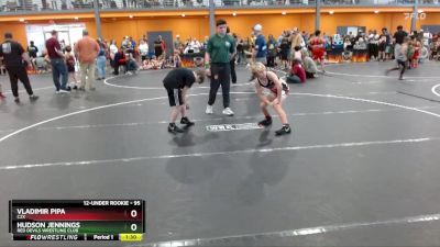 95 lbs Semifinal - Hudson Jennings, Red Devils Wrestling Club vs Vladimir Pipa, C2X