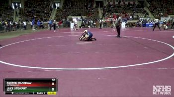 106 lbs Quarterfinal - Luke Stewart, Foley vs Paxton Hanshaw, Enterprise HS