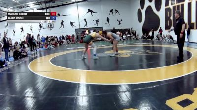 124 B 3rd Place Match - Jamie Cook, Northern Michigan University vs Mariah Smith, McKendree University