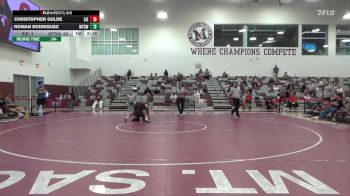 165 lbs Semifinals (8 Team) - Christopher Gulde, Sierra College (White) vs Roman Rodriguez, Mt. SAC (White)