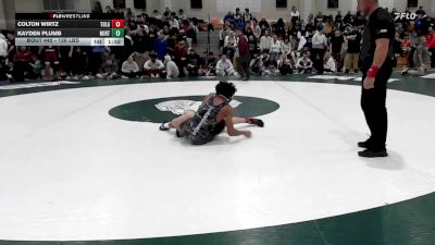 126 lbs Quarterfinal - Colton Wirtz, Tollgate vs Kayden Plumb, Norton