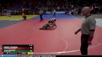 II-152 lbs Champ. Round 1 - Jeremy Rehberg, Duanesburg/Schoharie vs Ryan Romano, Island Trees