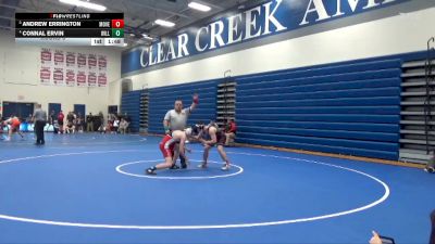 JV-23 lbs Round 3 - Andrew Errington, Mount Vernon vs Connal Ervin, Williamsburg