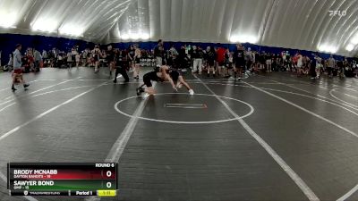 105 lbs Round 6 (8 Team) - Sawyer Bond, OMP vs Brody McNabb, Dayton Bandits