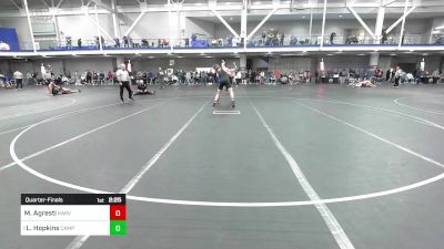 197 lbs Quarterfinal - Max Agresti, Harvard vs Levi Hopkins, Campbell