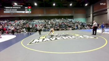 120 lbs Semifinal - Delilah Housh, Gregori vs Emmalee Brissette, Oakridge